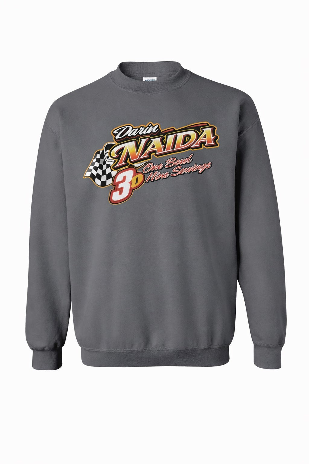 2026 Chili Bowl Soup Run - Adult Crewneck - Charcoal Grey