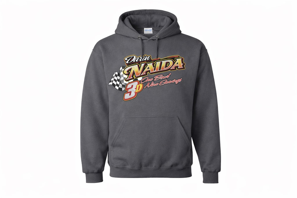2026 Chili Bowl Soup Run - Youth/Adult Hoodie - Charcoal Grey