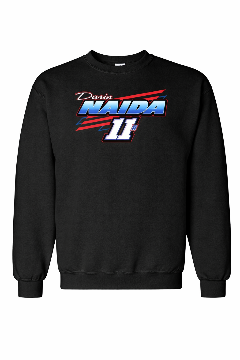 2026 11N Sprint Car Design - Adult Crewneck - Black